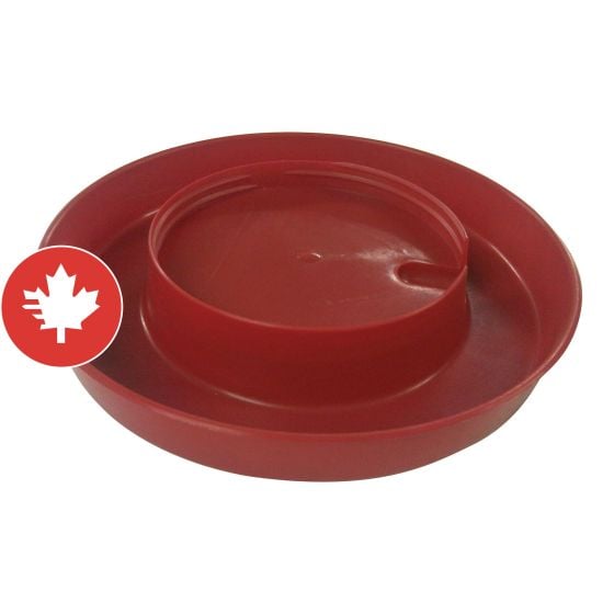 Base d'abreuvoir pour volaille