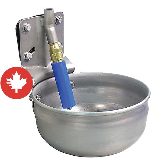 Abreuvoir en acier inoxydable pour vaches