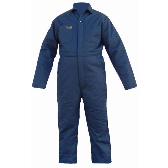 Lined Coveralls - Marine - Size X-large
