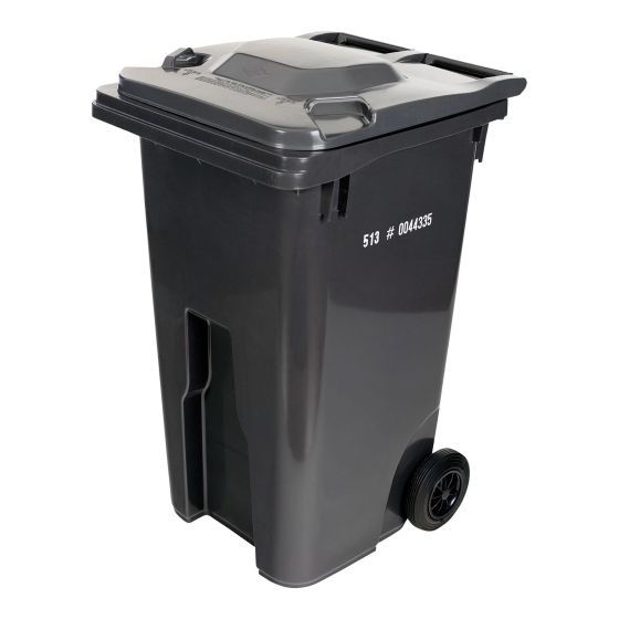 European Grip Wheeled Cart - 240 l - Charcoal