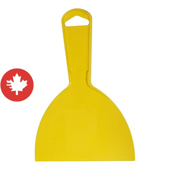 Putty Knife - 5" - Flexible - Plastic - Yellow