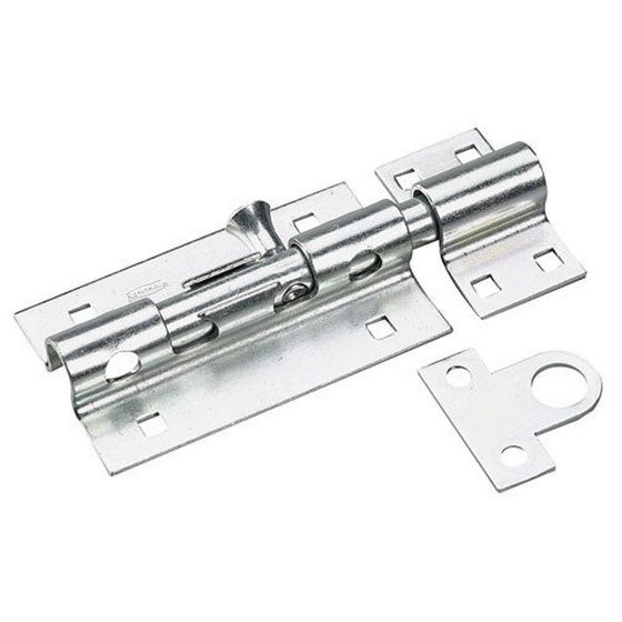 Heavy-Duty Padlock Bolts - Zinc - 5"
