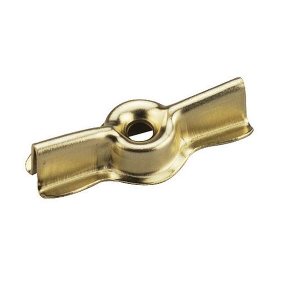 Bouton-poucier, laiton, 1,75", 4/pqt