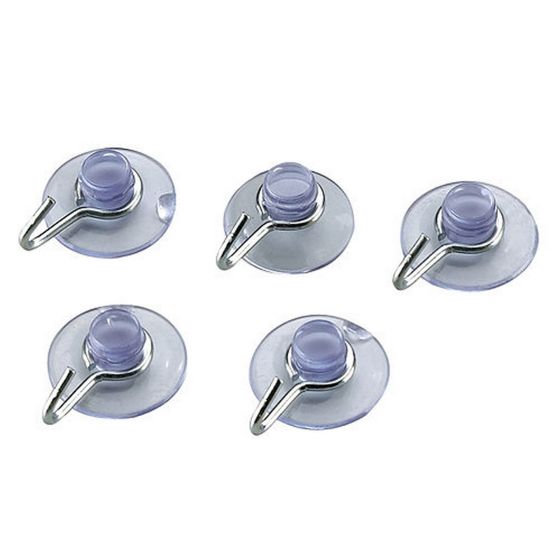 Crochets à ventouse, 1"