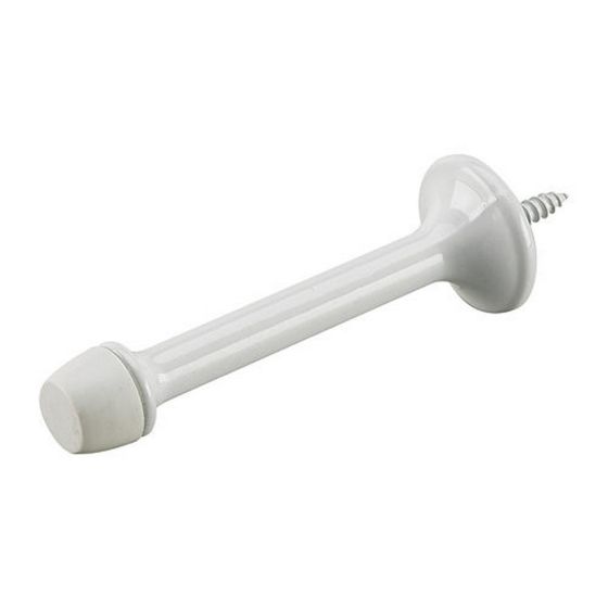 3" Rigid Door Stop - White - 3" - 2/Pkg
