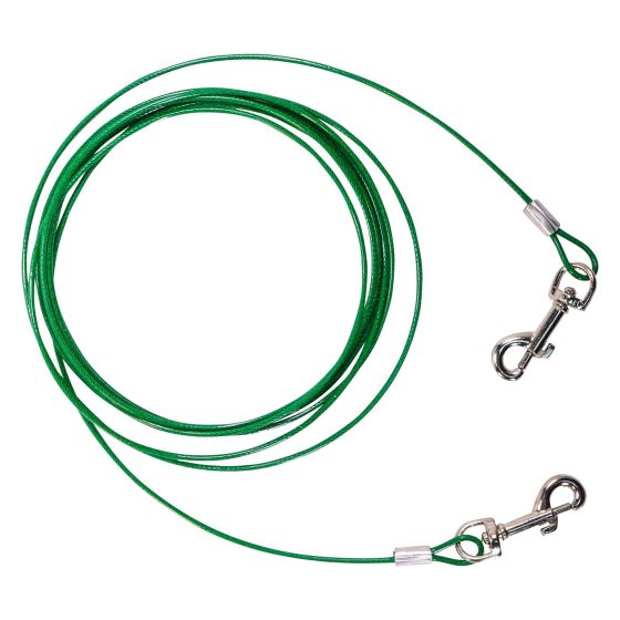 Cable tie-out for dog or cat