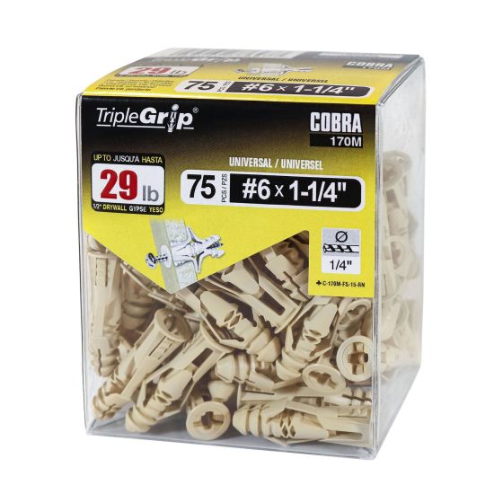 TripleGrip #6 Beige  Anchors (75)