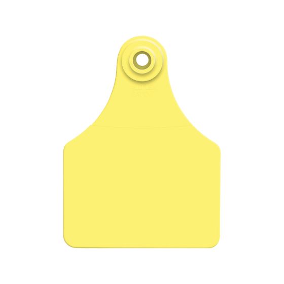 Etiquette vierge pour bovins