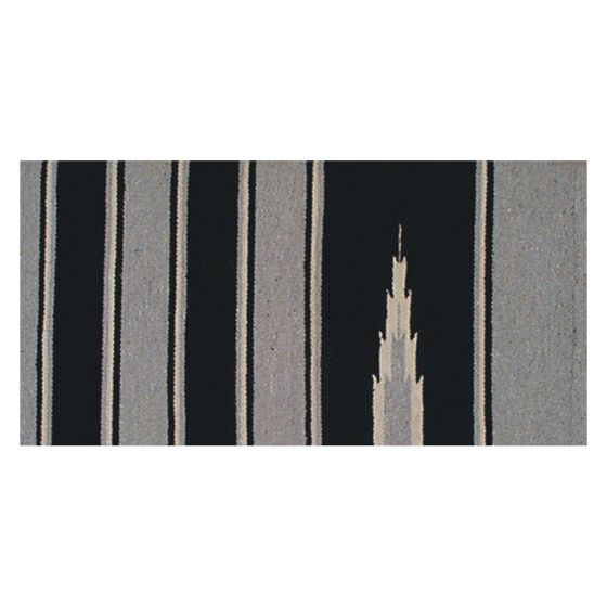 Tapis de selle Sierra Navajo, 30" x 60", gris/noir/blanc, 30" x 60"