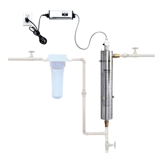 Water disinfection system