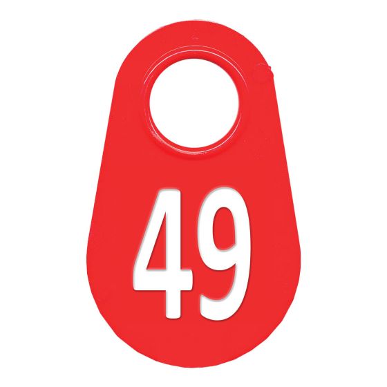 Étiquette d'identification pour le cou #49