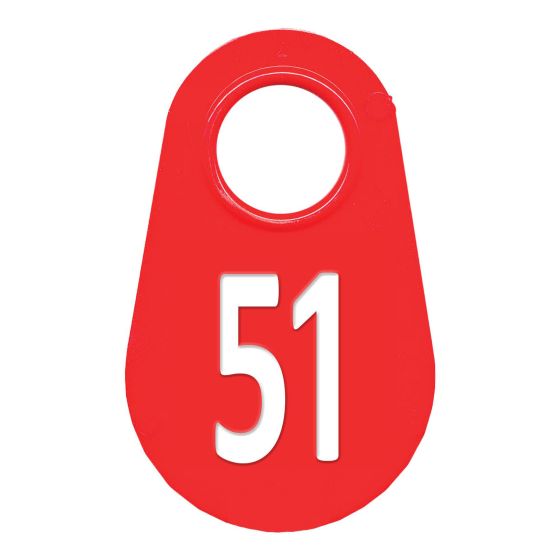 Étiquette d'identification pour le cou #51