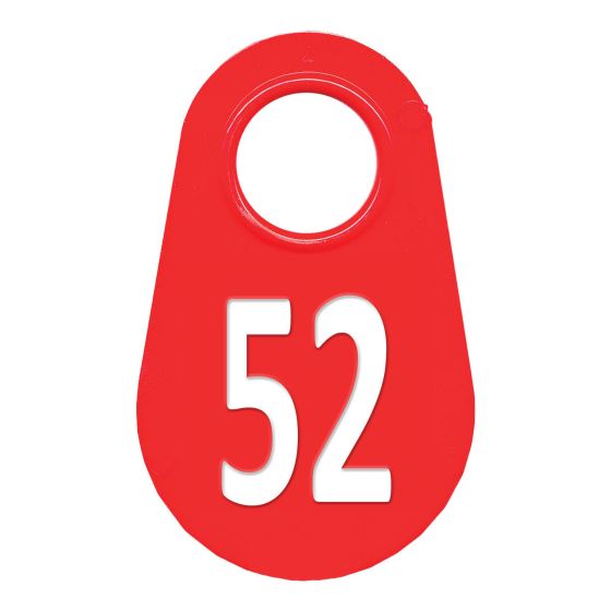 Étiquette d'identification pour le cou #52