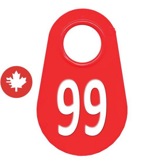 Étiquette d'identification pour le cou #99
