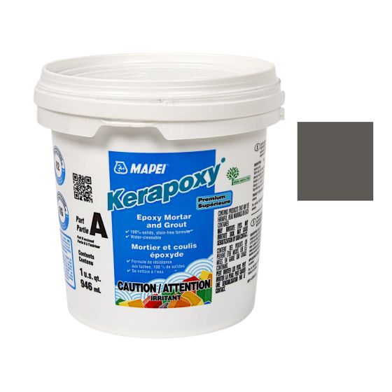 Coulis et mortier Kerapoxy, 946 ml, anthracite