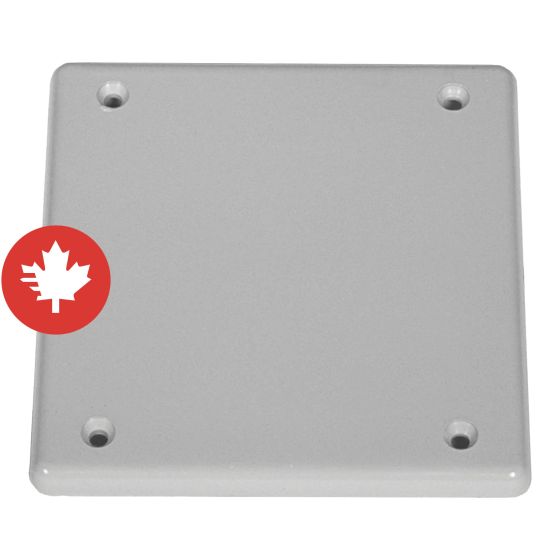 Couvercle double à plaque pleine