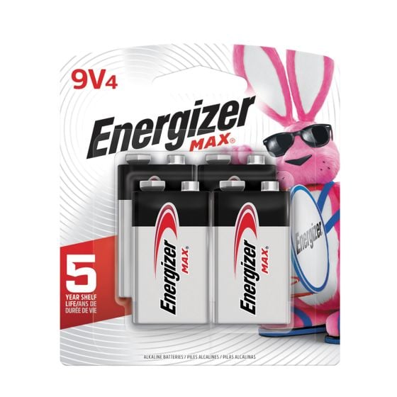 Piles Max Energizer, 9 V, 4/pqt