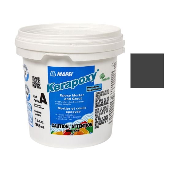 Coulis et mortier Kerapoxy, 946 ml, noir