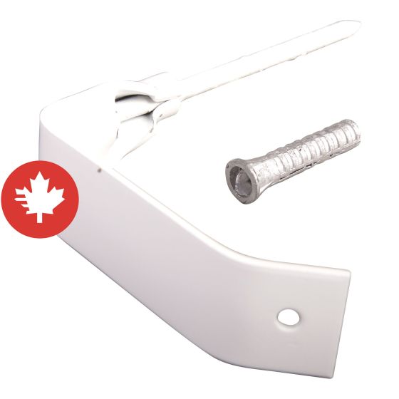 Gutter Pipe Clip for Wood and Brick – 2/Pkg