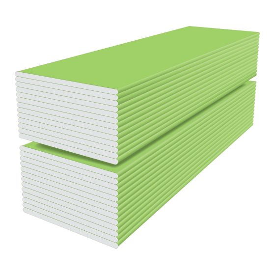 Glass-Mat Shaftliner Sheetrock Panel - 1" x 2' x 12'