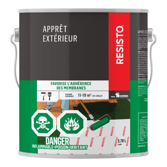 Apprêt RESISTO, 3,78 l, vert