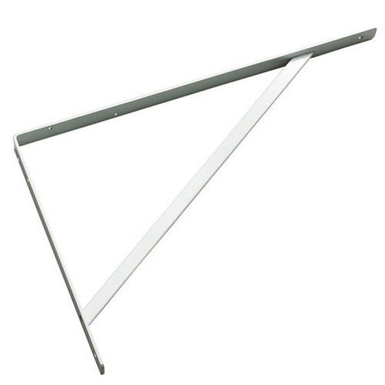 Heavy-Duty Shelf Bracket - White - 22" x 14 1/4" x 1 1/5"