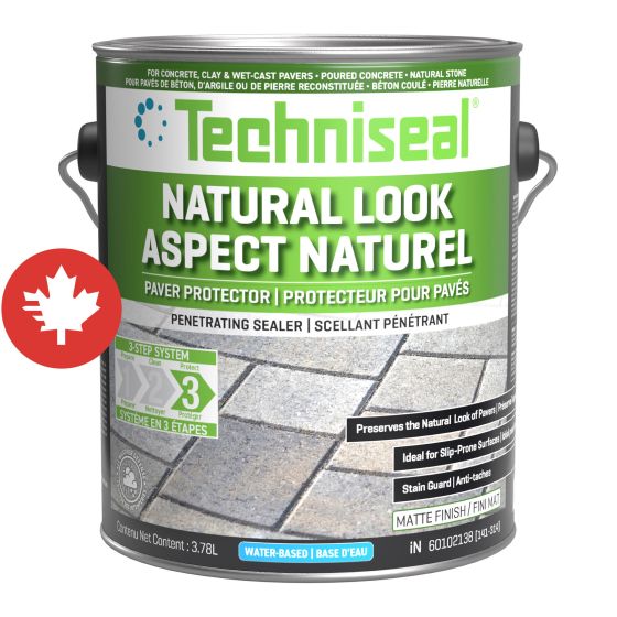 Protecteur pour pavés de béton, aspect naturel, mat, 3,78 l, 120 pi²