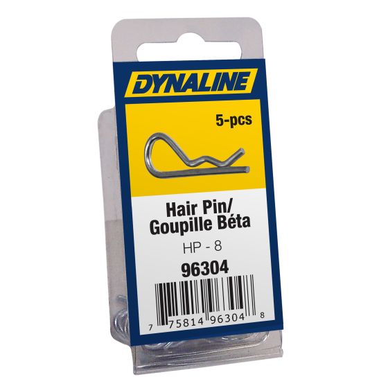 Hair Pin Clips - Internal - HP-8 - 5/pck/Pkg - 3/16" x 3 3/4"