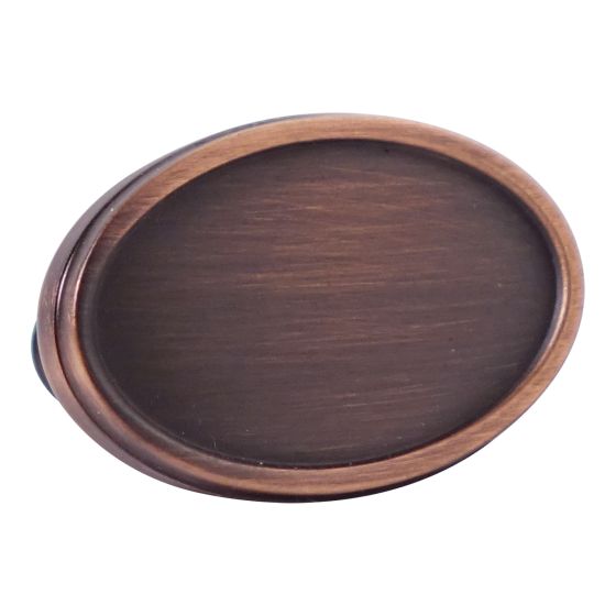 Mascouche Transitional Metal Knob - Oiled Bronze - 25 x 39 mm