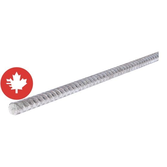 Acier d'armature, 10 mm x 10'