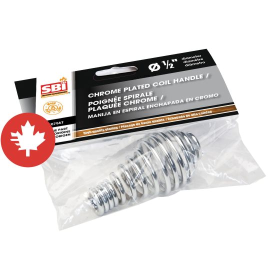 Coil Handle - Chrome - 1/2"