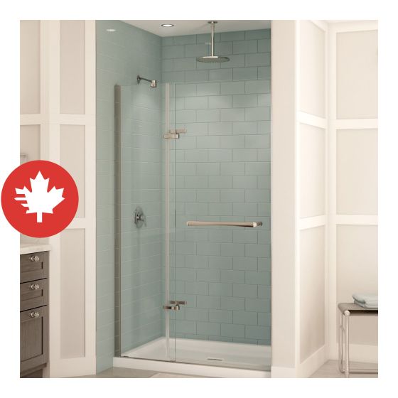 Porte de douche Reveal - pivotante - 56 à 59" x 71"