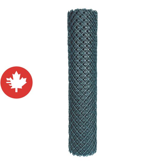 Clôture de sécurité légère, vert, 50' x 4'