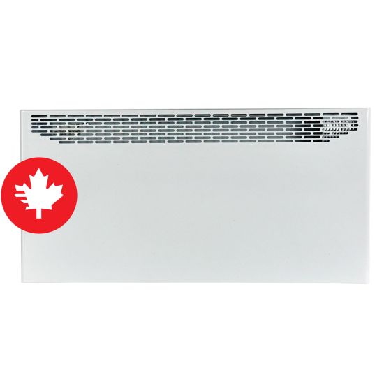 Convecteur sans thermostat intégré Uniwatt, 240 V, 2000 W, blanc, 37 1/2" x 5 1/2" x 19 1/2"