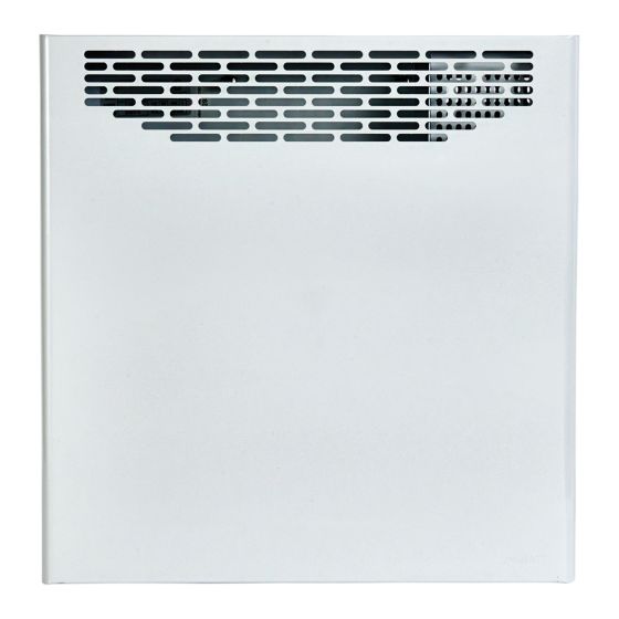 Convecteur sans thermostat intégré Uniwatt, 240 V, 500 W, blanc, 19 1/2" x 5 1/2" x 19 1/2"