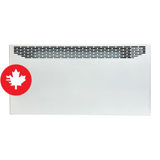 Uniwatt Convector w/ Built - In Thermostat - 240 V - White - 2000 W - 37 1/2" x 5 1/2" x 19 1/2"