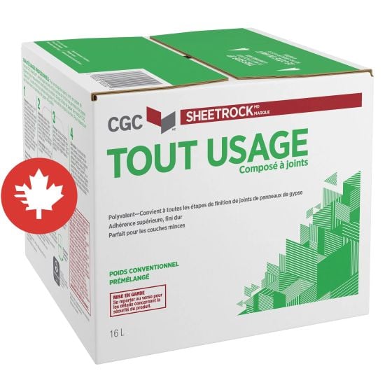 CGC Sheetrock All Purpose Drywall Compound - 16 l