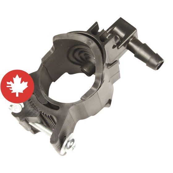 Raccord multi, noir, 1"