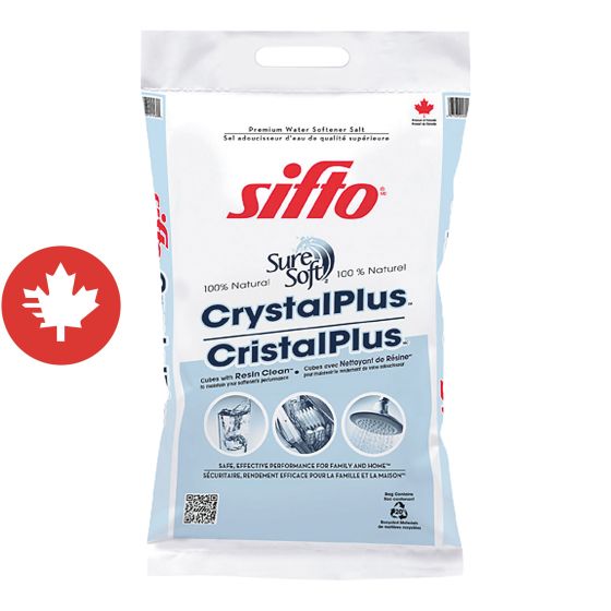 Crystal Plus water softener salt