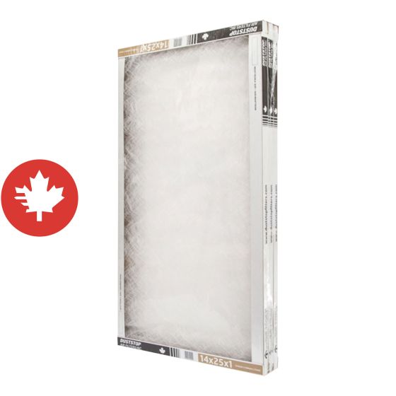 Filtre à air, blanc, 3 pcs, 1" x 14" x 25"
