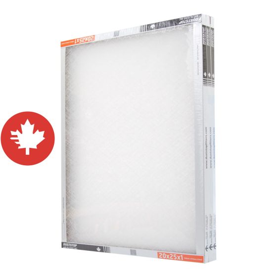 Filtre à air, blanc, 3 pcs, 1" x 20" x 25"