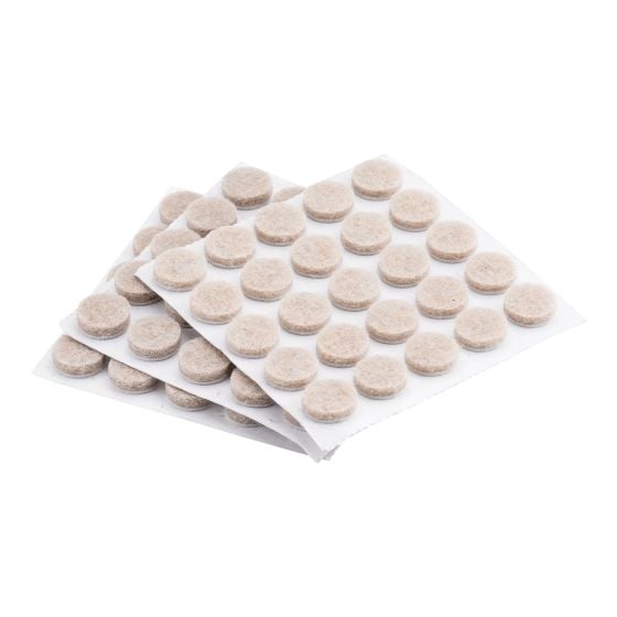 PRO-TEC Self-Adhesive Round Medium Felt Pads