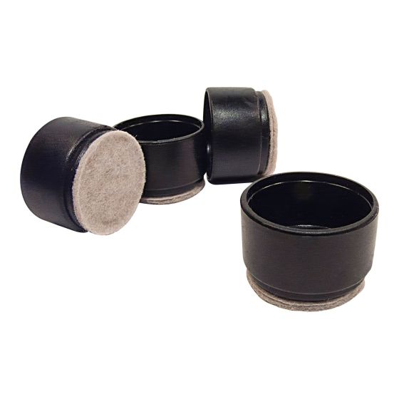 FUSION FELTAC Plastic Tips - Black - 1 1/4" - 4/Pkg