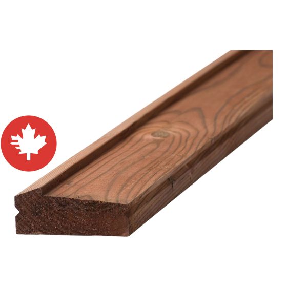 Lisse à barreau en bois traité brun