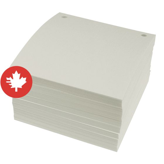 Papier pressé, blanc, 400/pqt, 10"