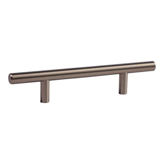 Roosevelt Contemporary Steel Pull - Urban - Brushed Nickel - 5/Pkg - 96 mm