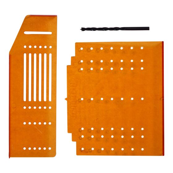 Drilling template door/drawer