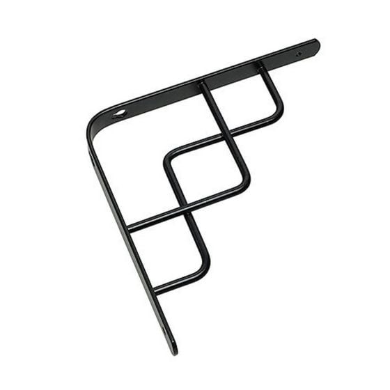 Decorative Shelf Bracket - Black - 20 mm x 8"