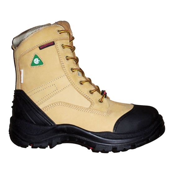Safety Boots - Tan - Size 12