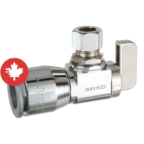 Soupape à bille à angle Quick Grip